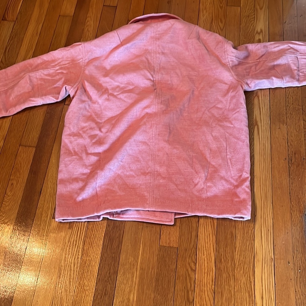 NWT Free People Hannah Super Soft Blazer Coat Pink Medium - Picture 10 of 14